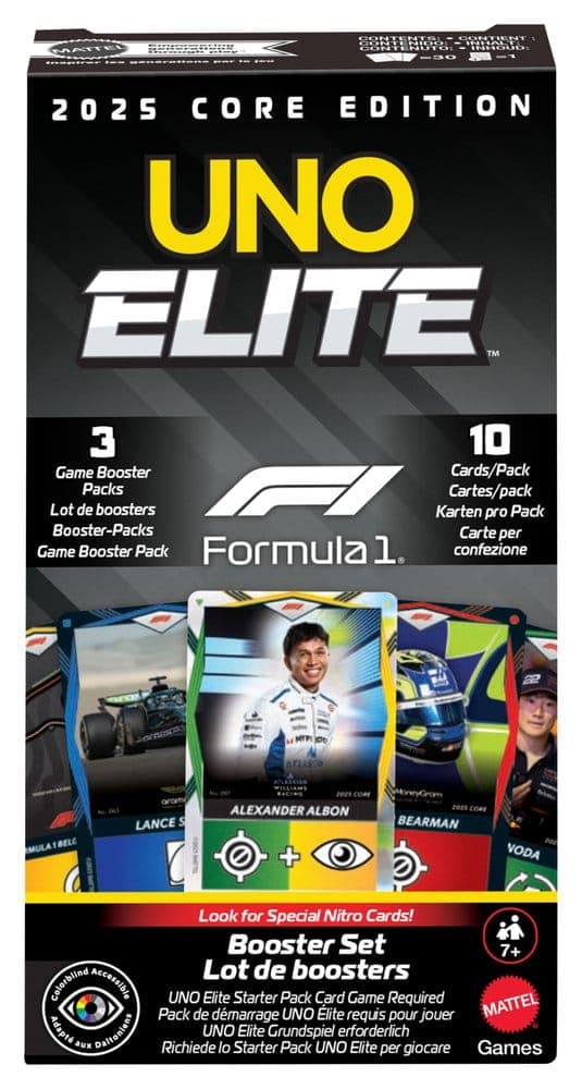 Uno Elite Formula 1 Booster Set Boardgames