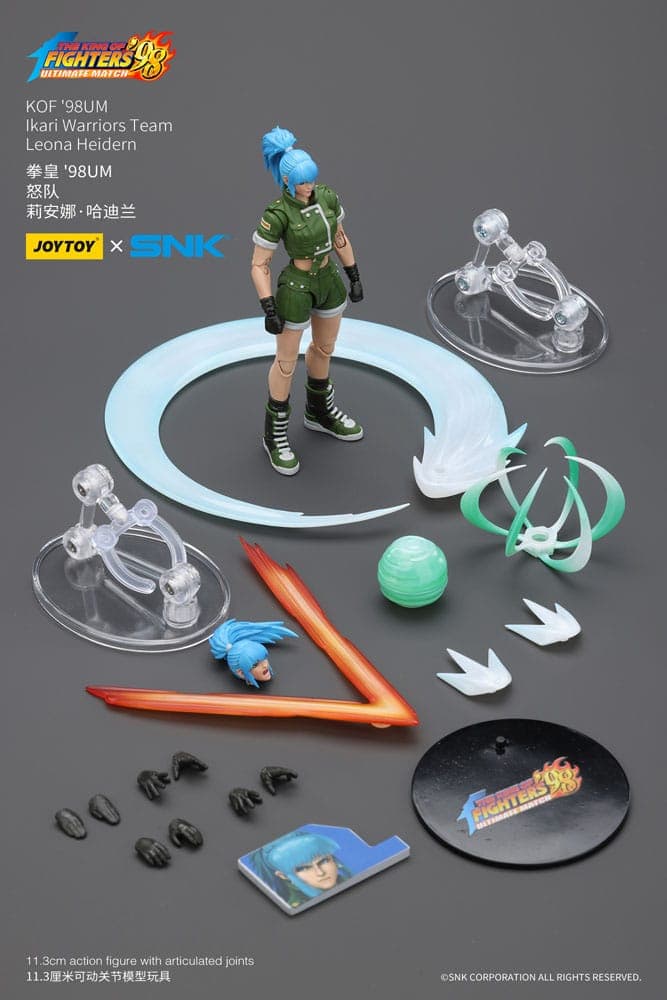 The King Of Fighters \'98 Action Figure Hero Team Leona Heidern 11 cm