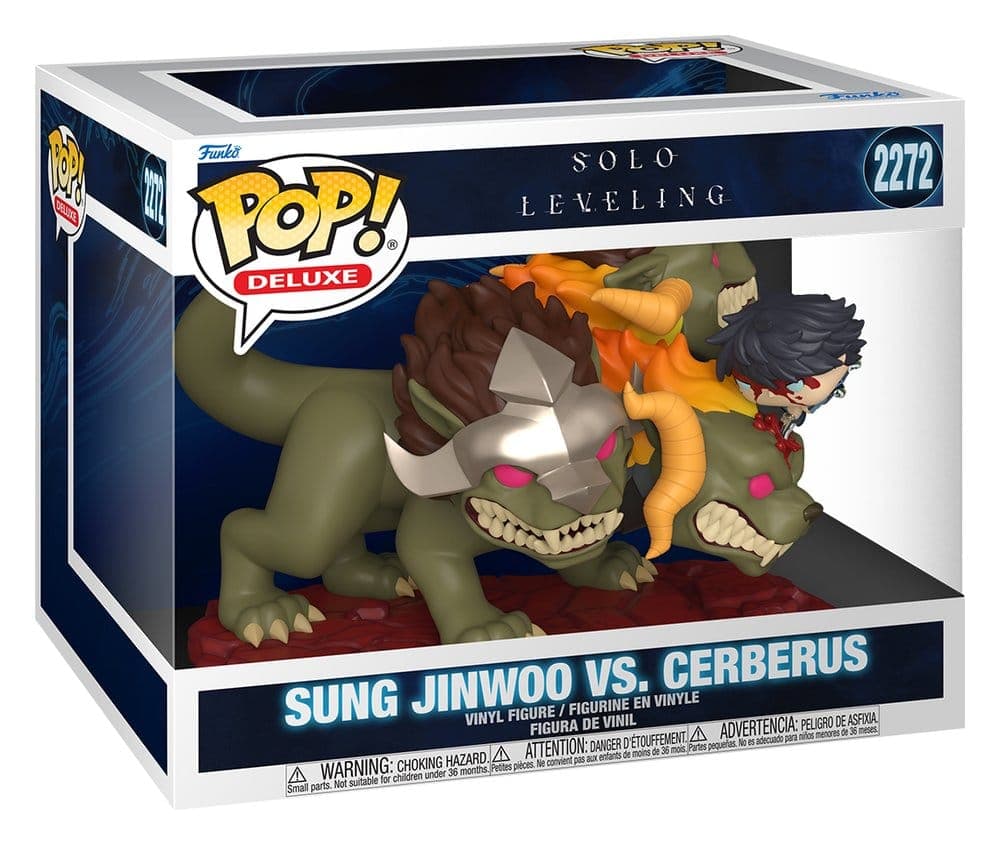 Solo Leveling: Funko Pop! Deluxe - Jinwoo Vs Cerberus (Vinyl Figure 2272)