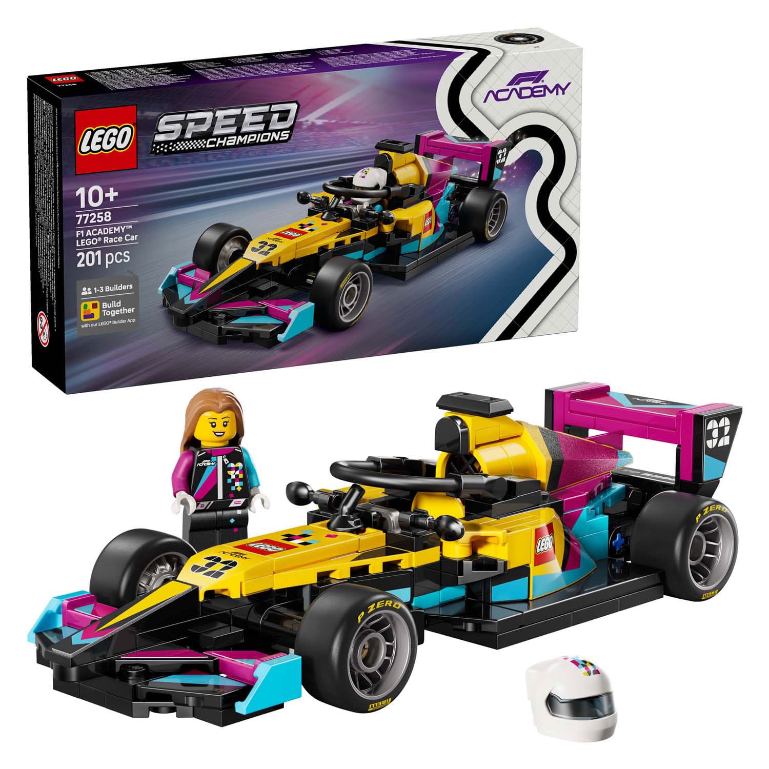 Lego: 77258 - Speed Champions - Auto Da Corsa Lego F1 Academy