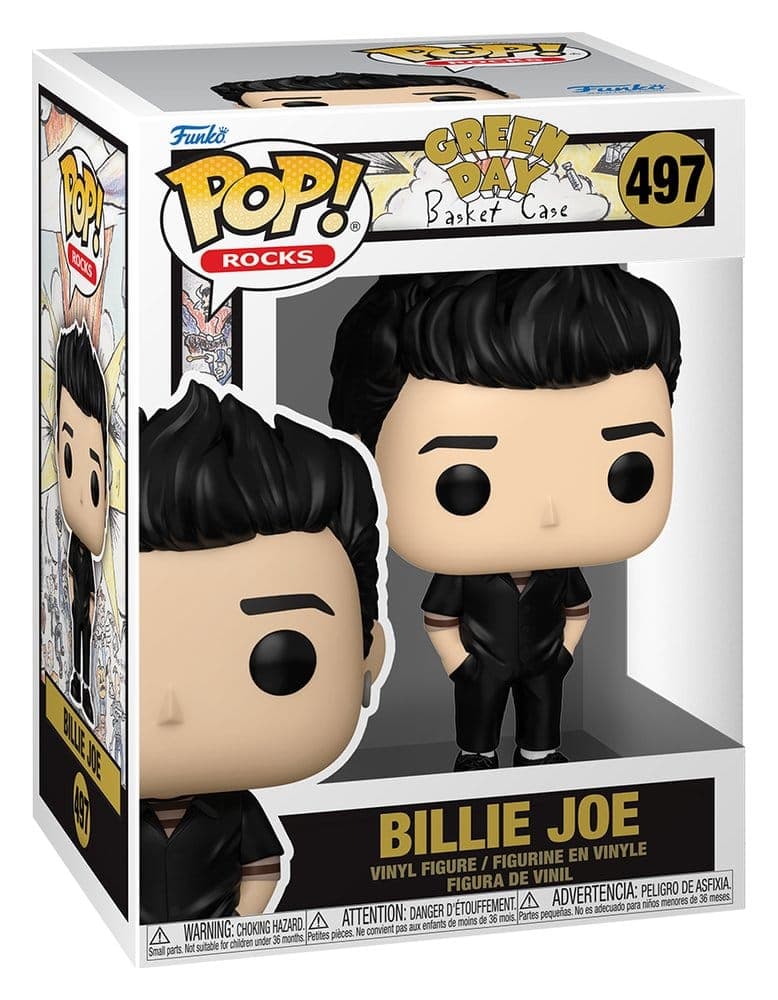Green Day: Funko Pop! Rocks - Billie Joe (Basket Case) (Vinyl Figure 497)