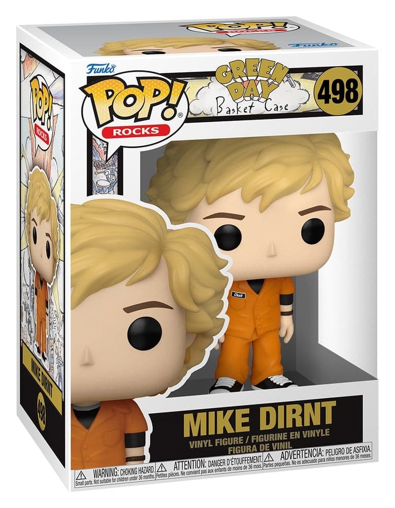 Green Day: Funko Pop! Rocks - Mike Dirnt (Basket Case) (Vinyl Figure 498)