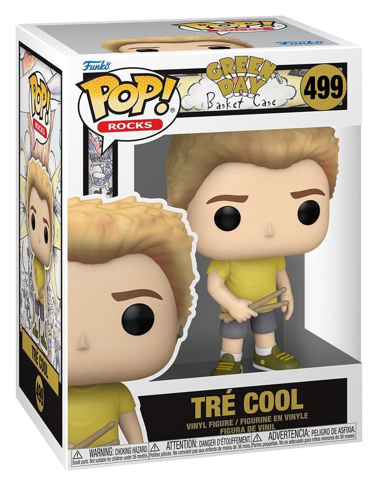 Green Day: Funko Pop! Rocks - Tre Cool (Basket Case) (Vinyl Figure 499)
