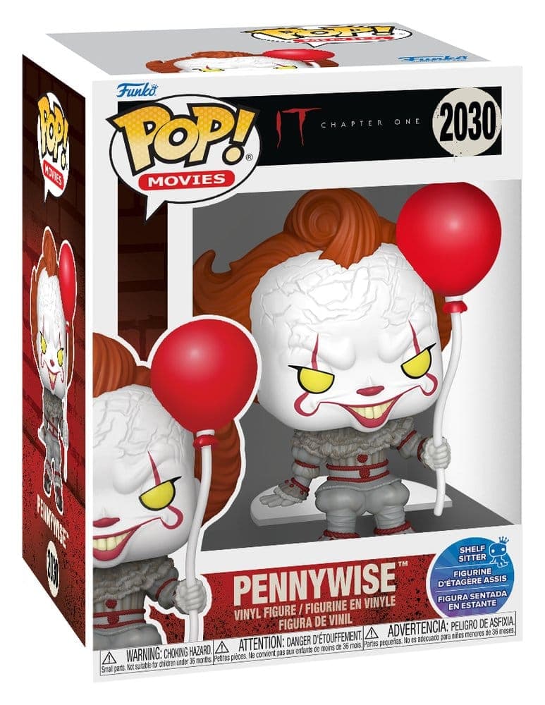 It2: Funko Pop! Movies - S3 - Pennywise (Sit) (Vinyl Figure 2030)