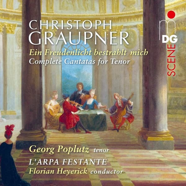 Georg Poplutz, L'arpa Festante, Florian Heyerick - Graupner: Complete Cantatas For Tenor (CD)