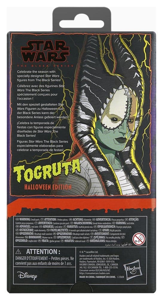 Star Wars Black Series Action Figure Togruta (Halloween Edition) 15 cm