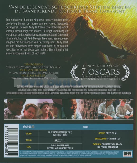 Shawshank Redemption (Blu-ray)