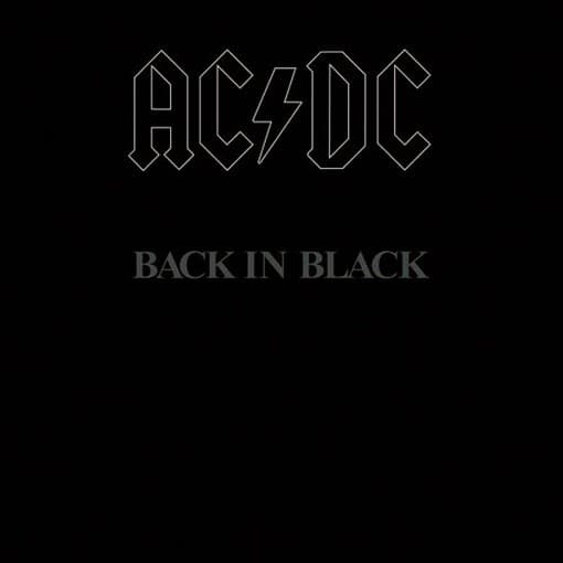 Ac/dc - Back In Black (re-issue)